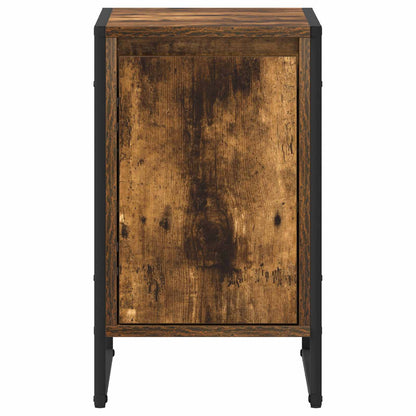 Nachtkastje Rook Eik 39,5 x 30 x 50 cm Bewerkt hout