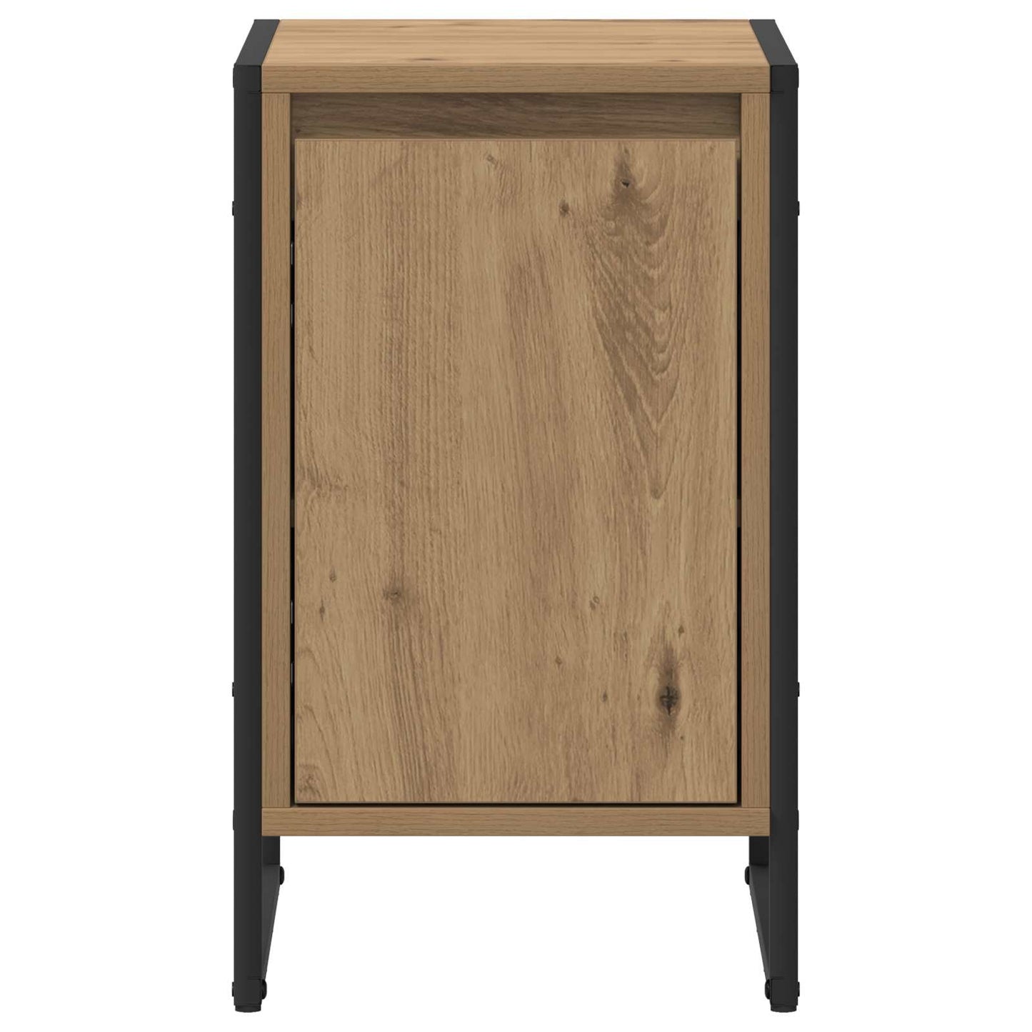 Nachtkastje 2 pcs Ambachtelijk eiken 39,5 x 30 x 50 cm