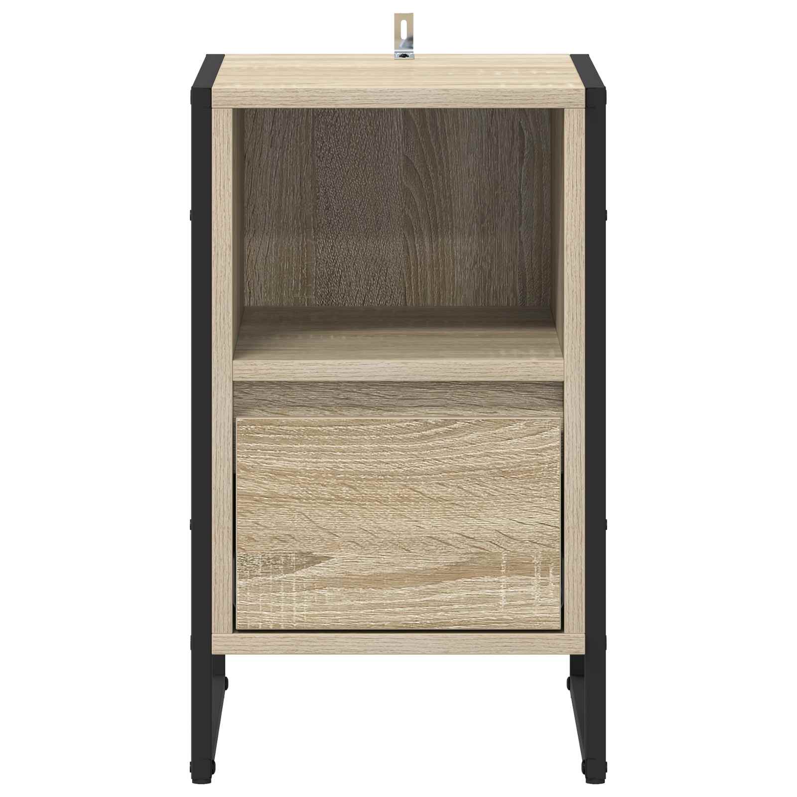Nachtkastje 2 pcs Sonoma 39,5 x 30 x 50 cm Bewerkt hout