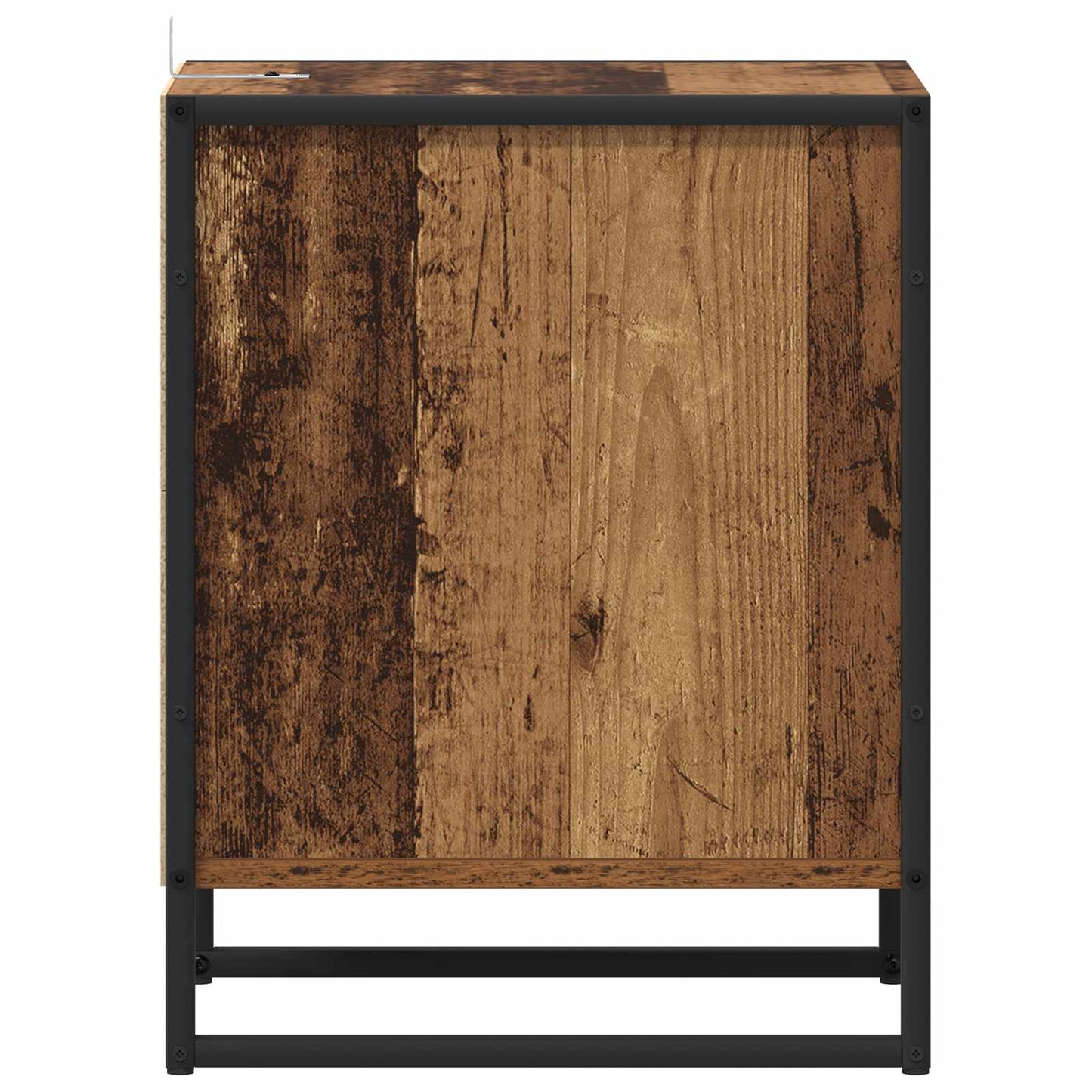 Nachtkastje 2 pcs Oud Hout 39,5 x 30 x 50 cm Bewerkt hout