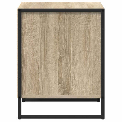 Nachtkastje met lade Sonoma 50 x 39,5 x 50 cm Bewerkt hout