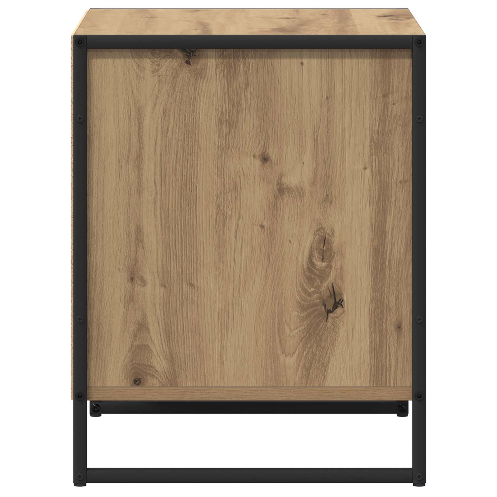 Nachtkastje Ambachtelijk eiken 50 x 39,5 x 50 cm Bewerkt hout