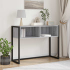 Side Table Grey Sonoma 100 x 36 x 75 cm Engineered wood
