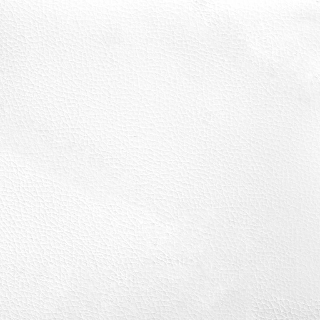 Chesterfield Bank met kussen Wit 120,5 x 65 x 75 cm Nep Leer