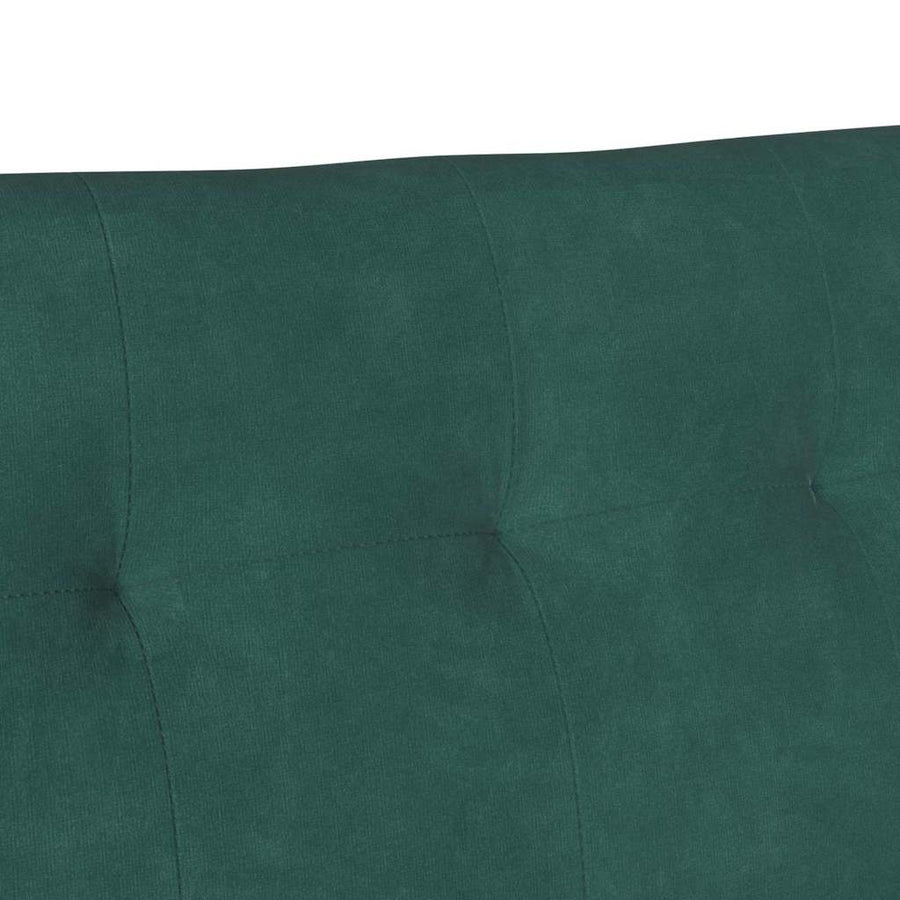 Chesterfield Bank Donkergroen 112 x 65.5 x 75 cm Fluweel