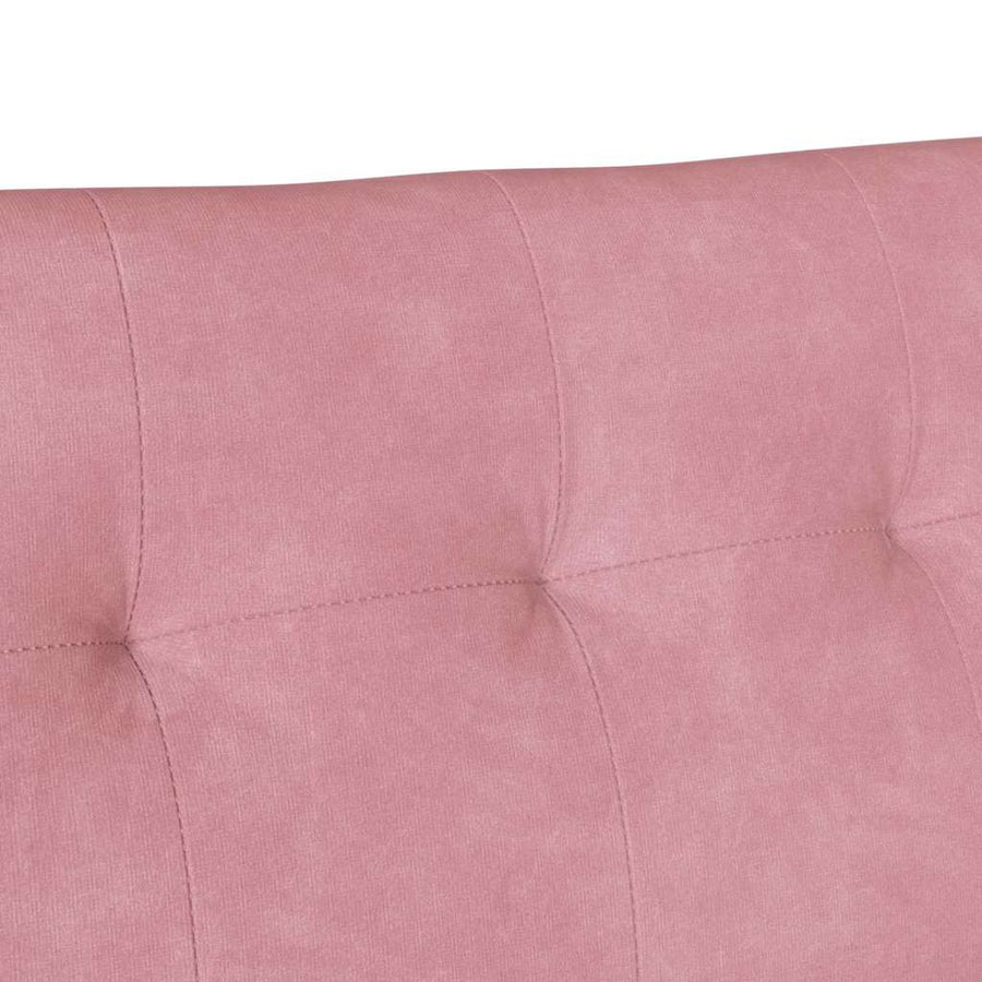 Chesterfield Bank Roze 112 x 65.5 x 75 cm Fluweel