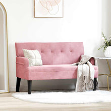 Chesterfield Bank Roze 112 x 65.5 x 75 cm Fluweel