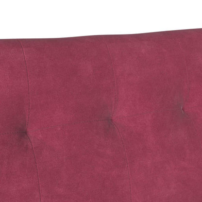 Chesterfield Bank Wijnrood 112 x 65.5 x 75 cm Fluweel
