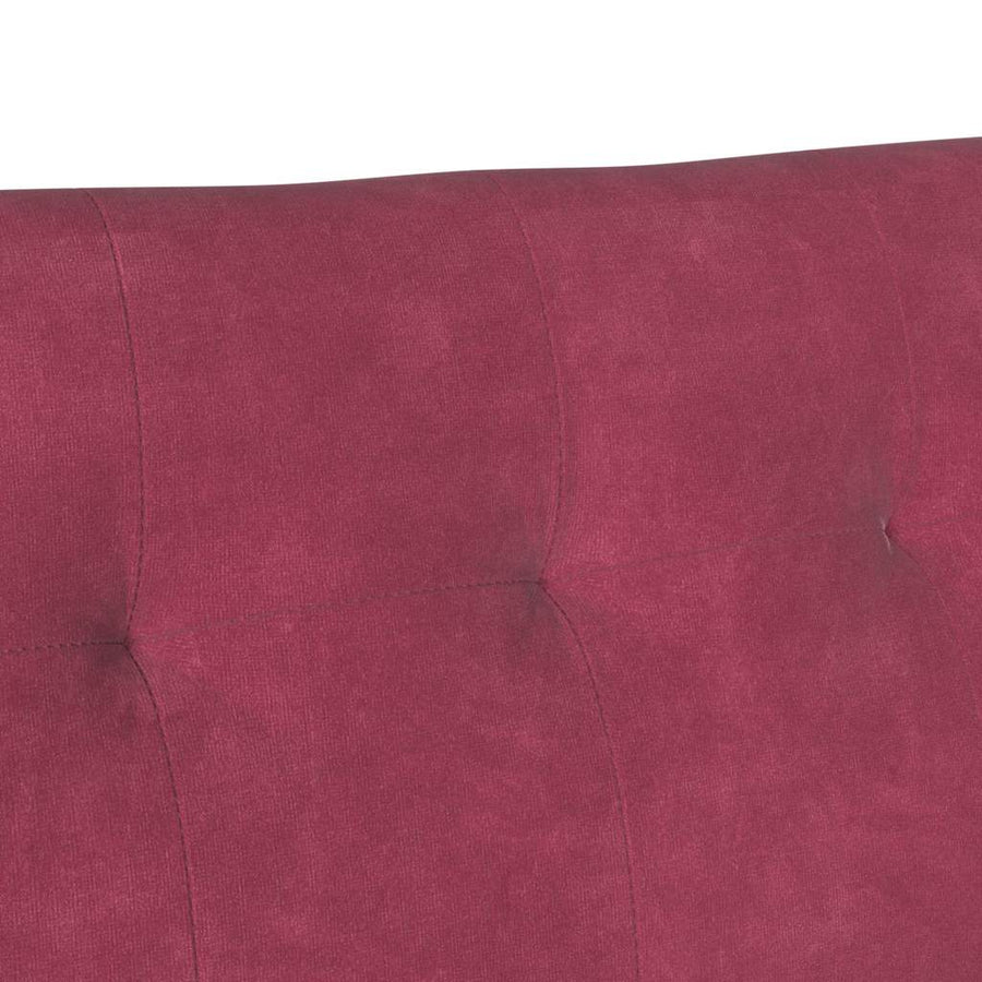 Chesterfield Bank Wijnrood 112 x 65.5 x 75 cm Fluweel