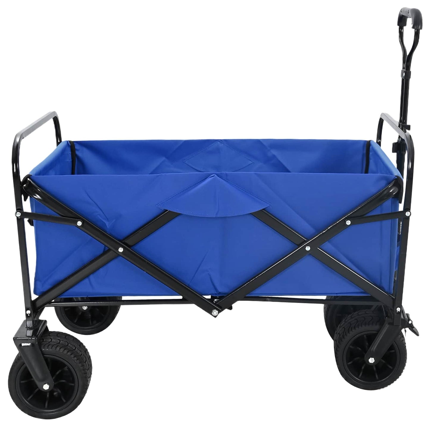 Vouwbare Handtrolley Blauw 89 x 63 x 96 cm Staal en Oxford stof