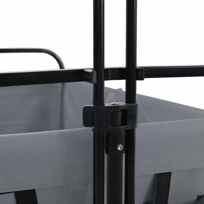 Vouwbare Handtrolley Grijs 94 x 53 x 99 cm Oxford Stof