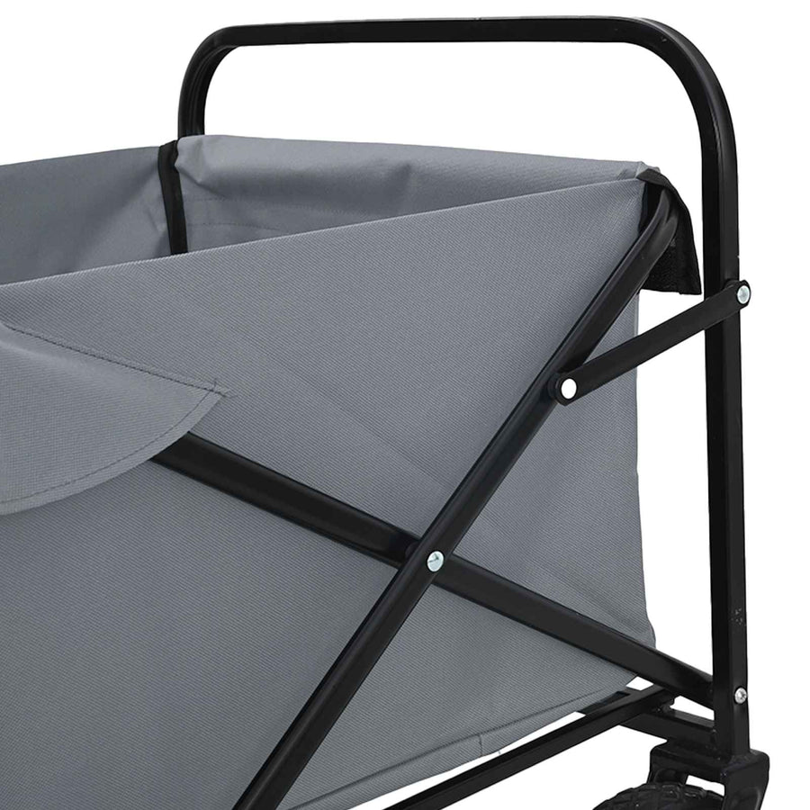 Vouwbare Handtrolley Grijs 94 x 53 x 99 cm Oxford Stof
