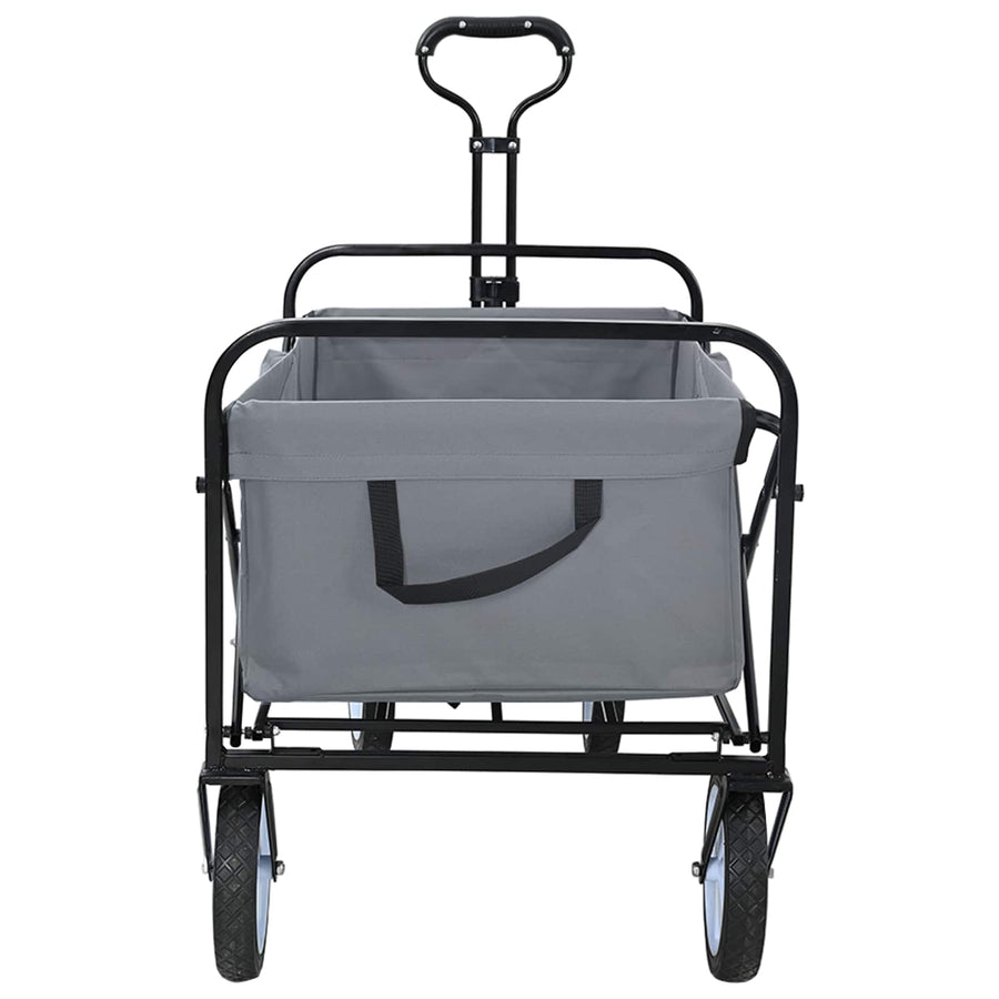 Vouwbare Handtrolley Grijs 94 x 53 x 99 cm Oxford Stof