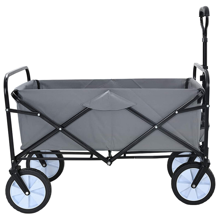 Vouwbare Handtrolley Grijs 94 x 53 x 99 cm Oxford Stof
