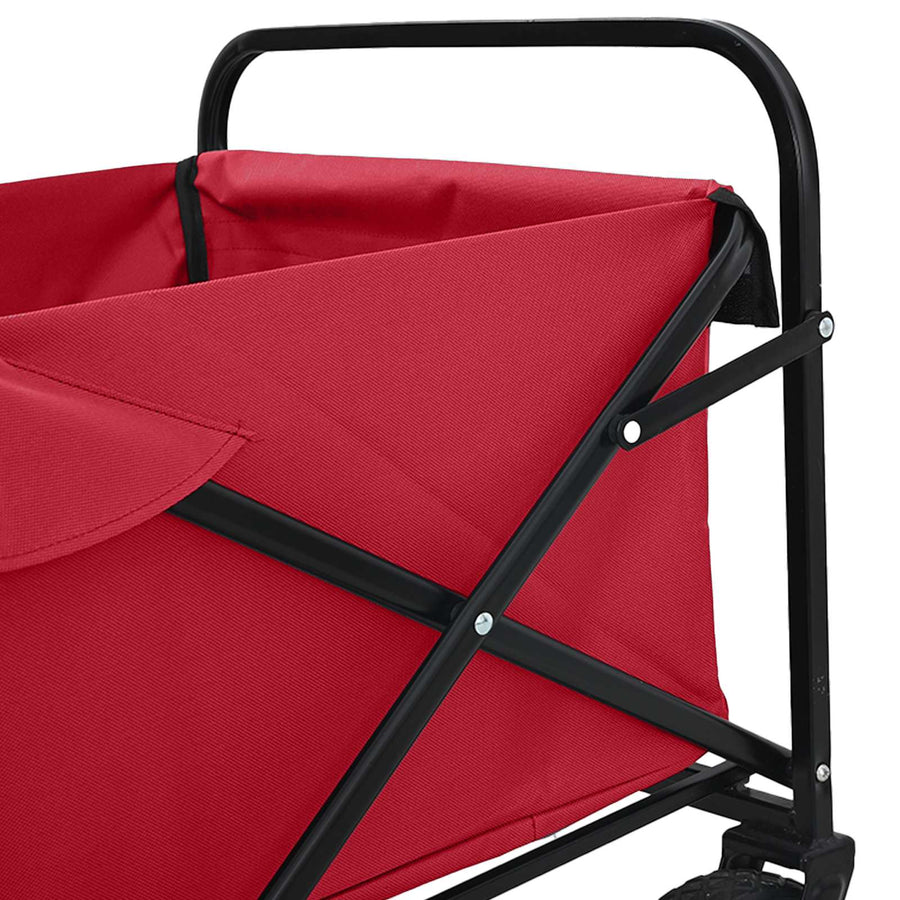 Vouwbare Handtrolley Rood 94 x 53 x 99 cm Oxford Stof