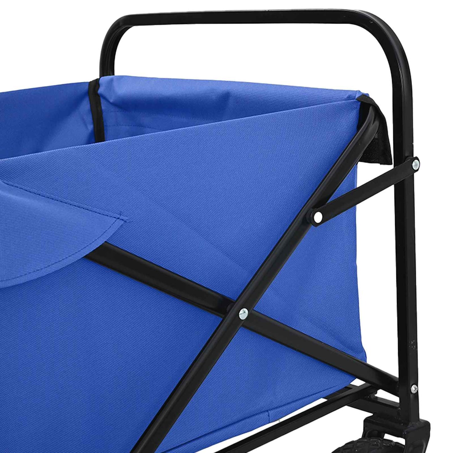 Vouwbare Handtrolley Blauw 94 x 53 x 99 cm Oxford Stof