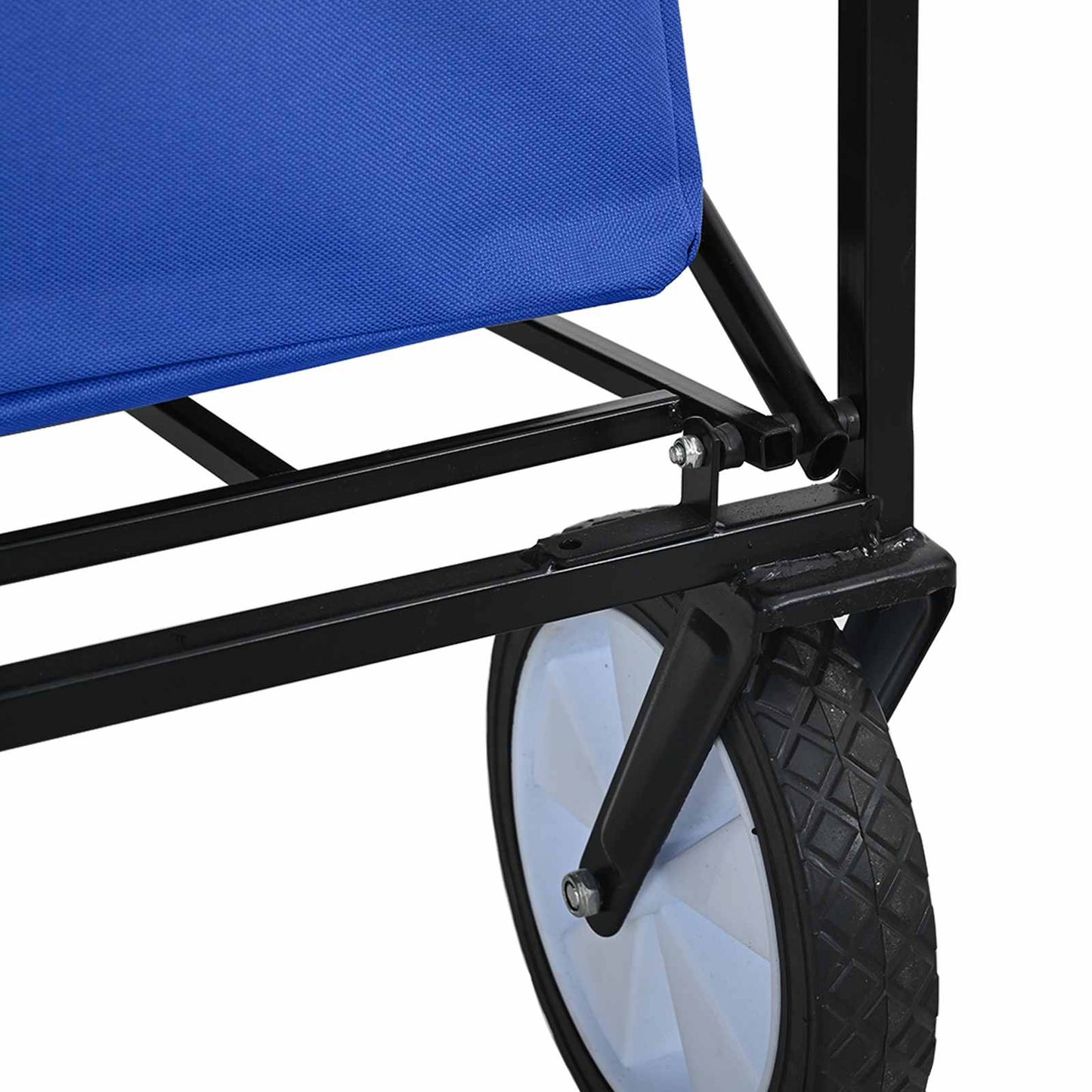 Vouwbare Handtrolley Blauw 94 x 53 x 99 cm Oxford Stof