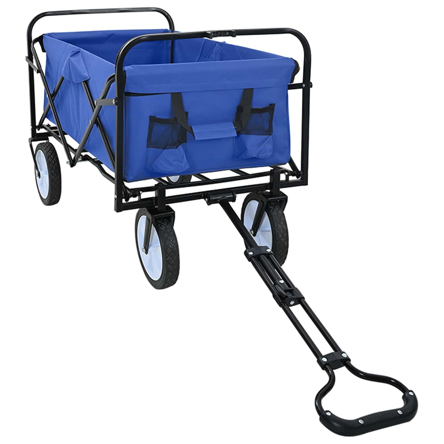 Vouwbare Handtrolley Blauw 94 x 53 x 99 cm Oxford Stof