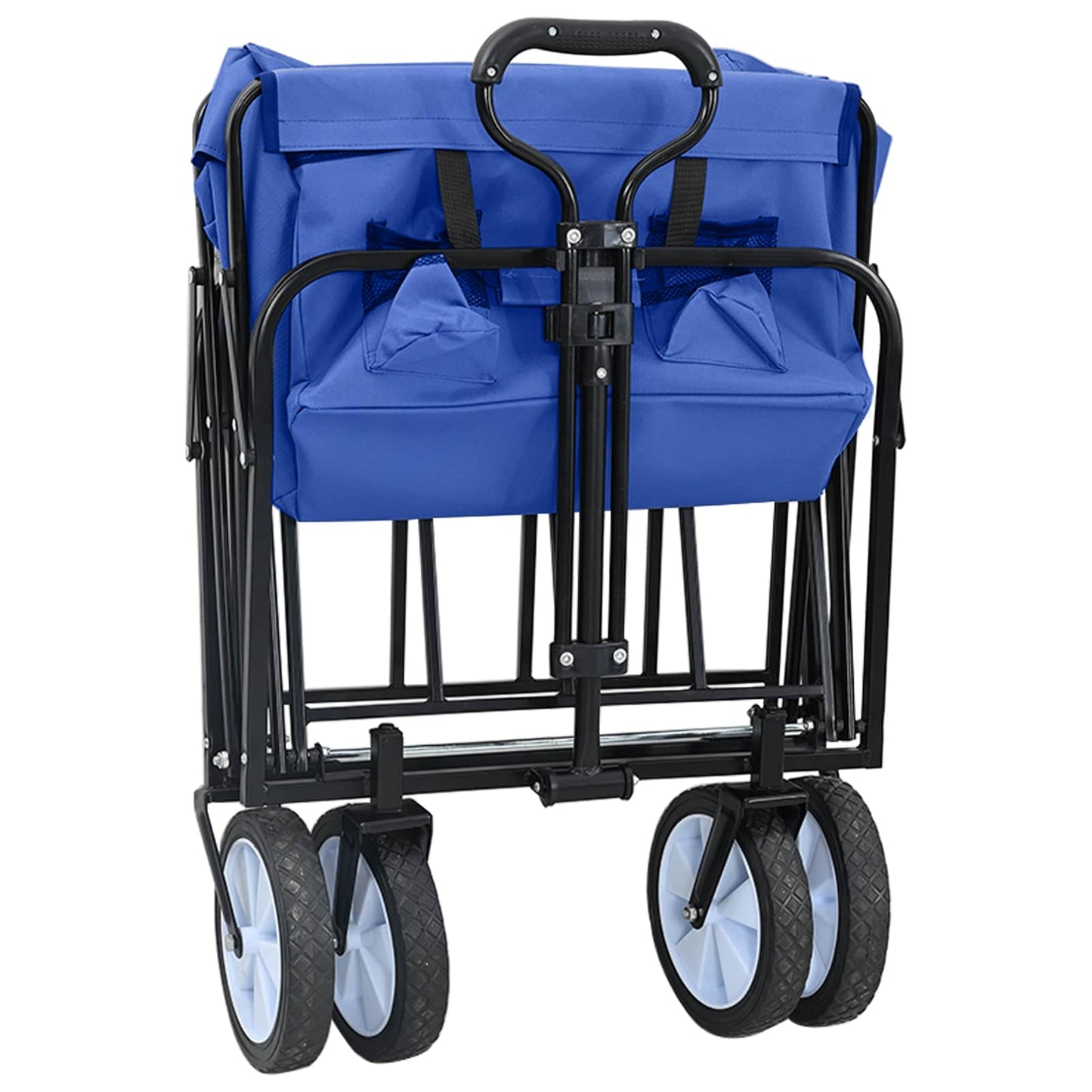 Vouwbare Handtrolley Blauw 94 x 53 x 99 cm Oxford Stof