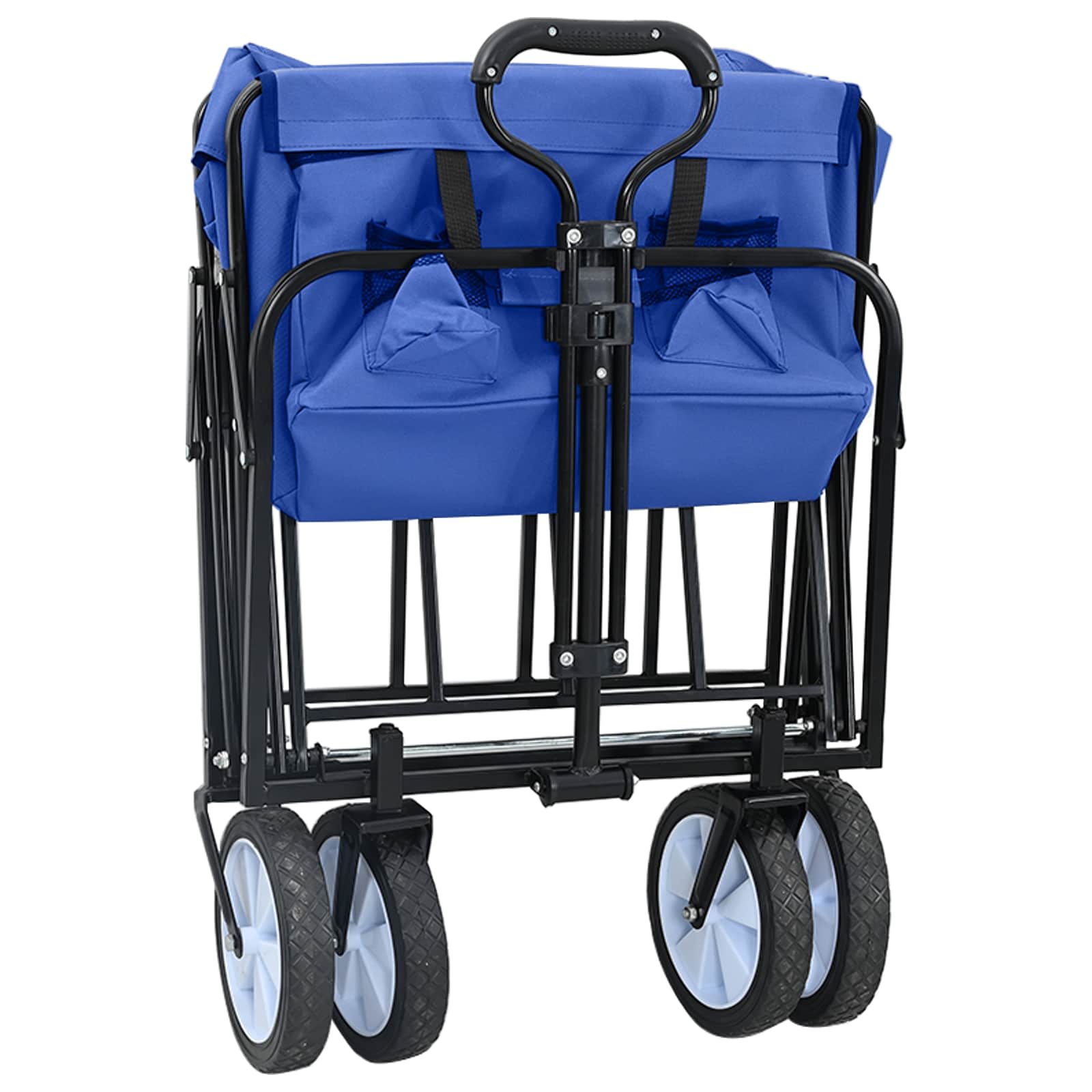Vouwbare Handtrolley Blauw 94 x 53 x 99 cm Oxford Stof