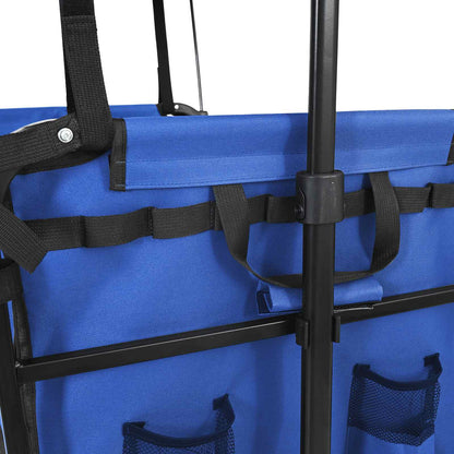 Vouwbare Handtrolley Zwart 105 x 56.5 x 116 cm Oxford Stof
