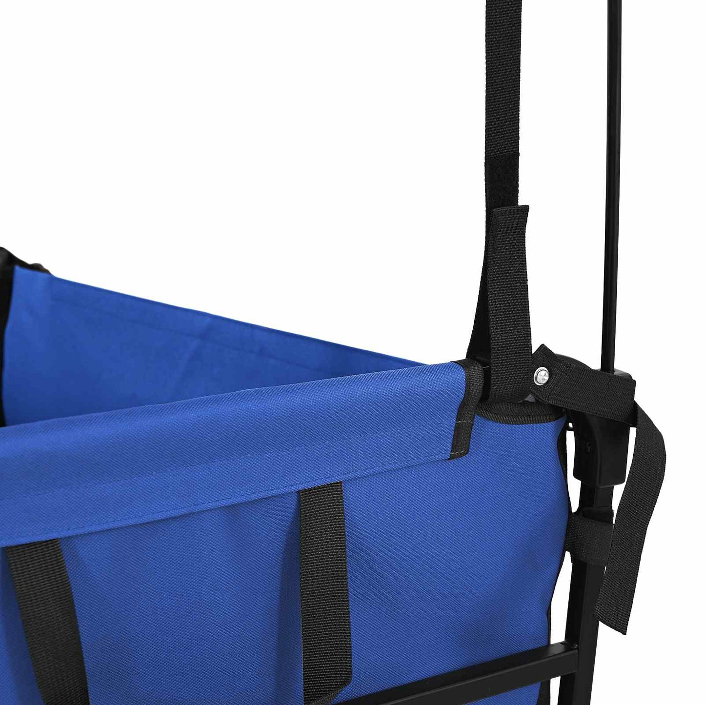 Vouwbare Handtrolley Zwart 105 x 56.5 x 116 cm Oxford Stof