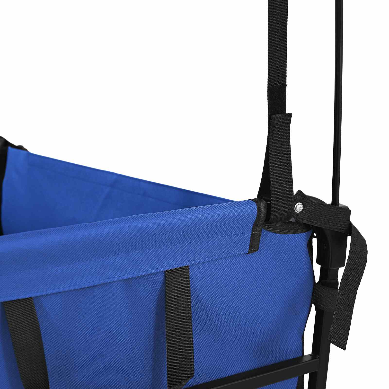 Vouwbare Handtrolley Zwart 105 x 56.5 x 116 cm Oxford Stof