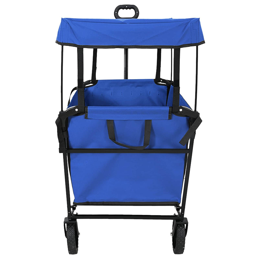 Vouwbare Handtrolley Zwart 105 x 56.5 x 116 cm Oxford Stof