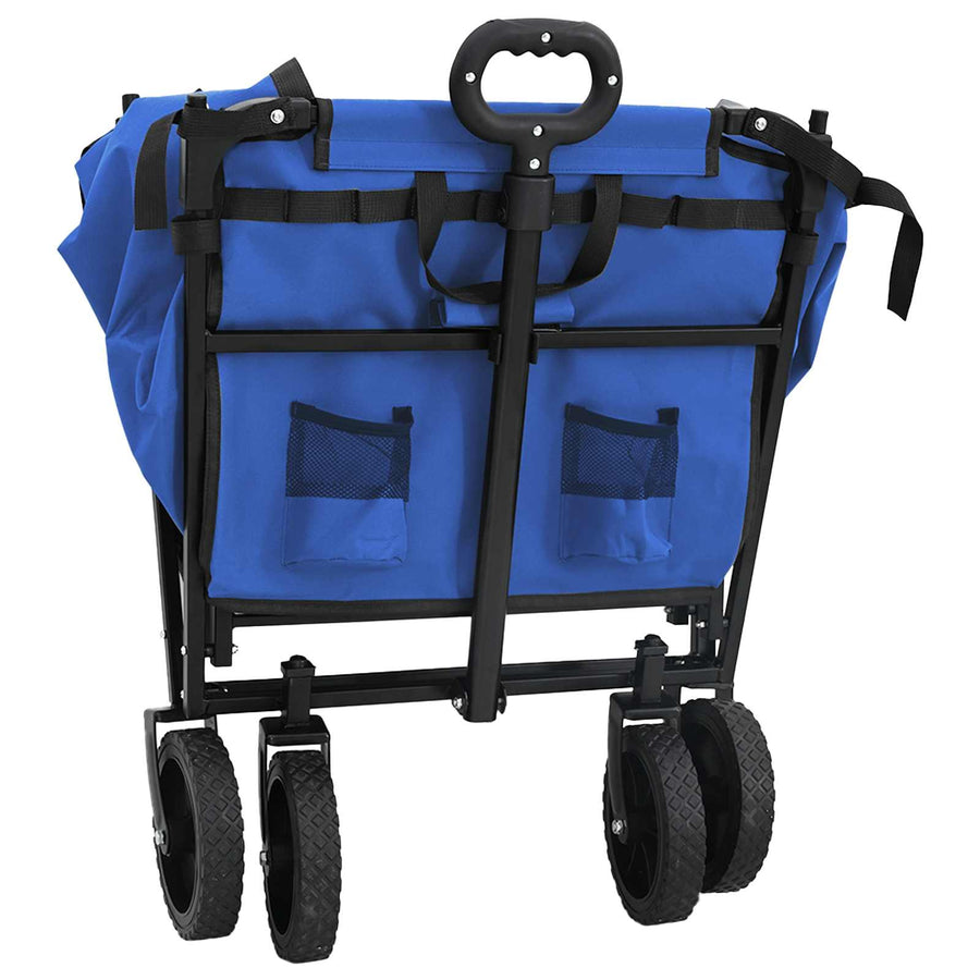 Vouwbare Handtrolley Zwart 105 x 56.5 x 116 cm Oxford Stof