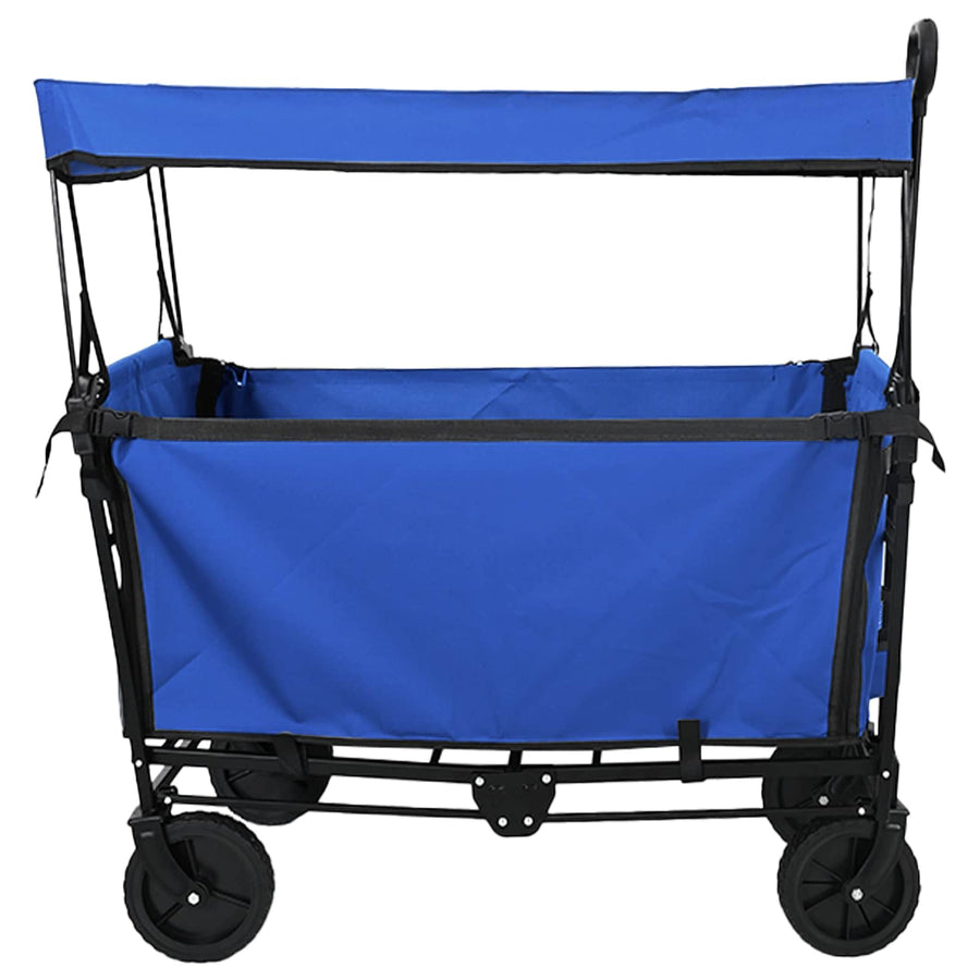 Vouwbare Handtrolley Zwart 105 x 56.5 x 116 cm Oxford Stof