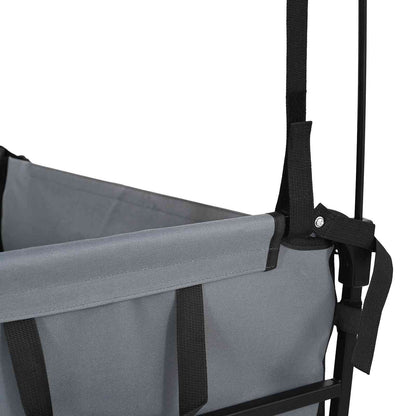 Vouwbare Handtrolley Grijs 105 x 56.5 x 116 cm Oxford Stof