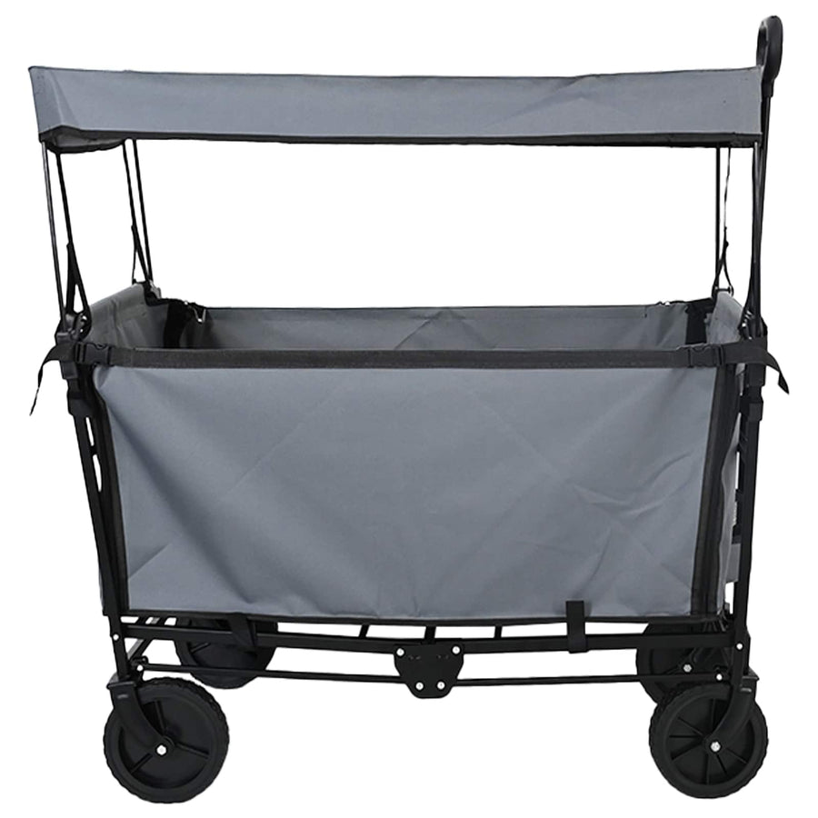 Vouwbare Handtrolley Grijs 105 x 56.5 x 116 cm Oxford Stof