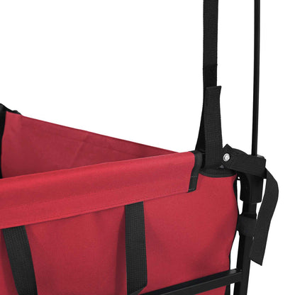 Vouwbare Handtrolley Rood 105 x 56.5 x 116 cm Oxford Stof