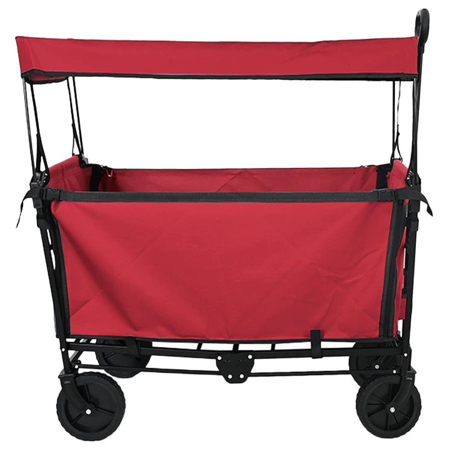 Vouwbare Handtrolley Rood 105 x 56.5 x 116 cm Oxford Stof