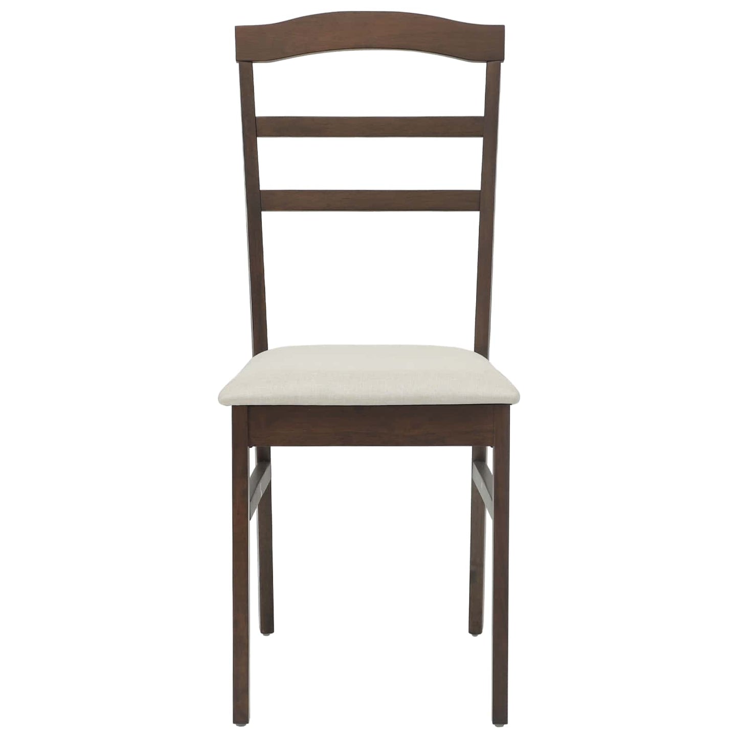 Eetkamerstoel 2 pcs Lichtbruin en Licht Massief Hout