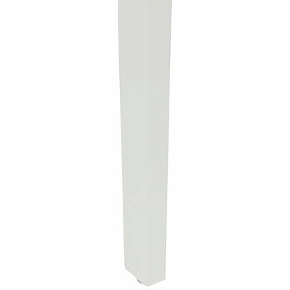 Eetkamerstoel 2 pcs Wit Massief Hout
