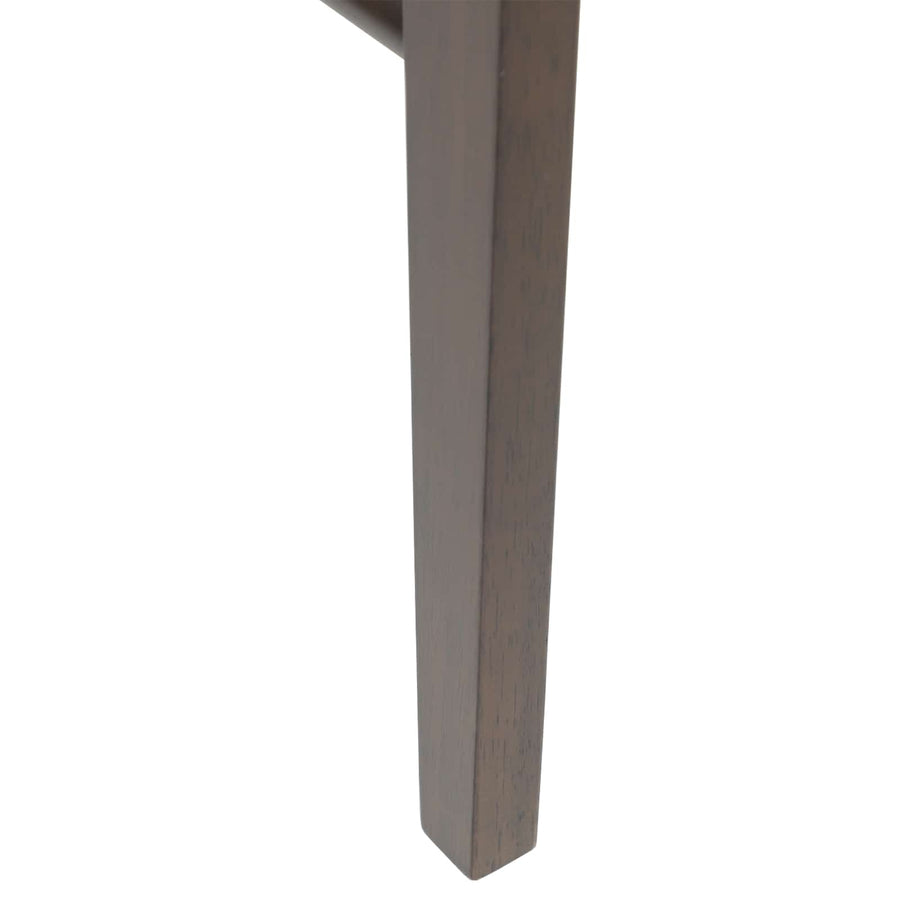 Eetkamerstoel 2 pcs Lichtbruin en Zwart Massief Hout