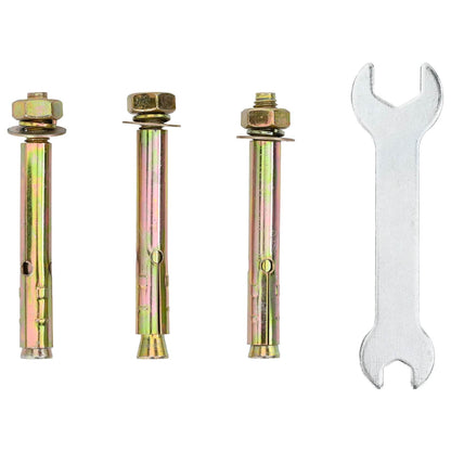 Staande brievenbus Brons 42,5 x 29,5 x 117 cm Gegoten aluminium