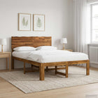 Bed 140x200 cm massief acaciahout Naturel