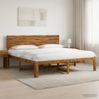Bed 180x200 cm massief acaciahout Naturel