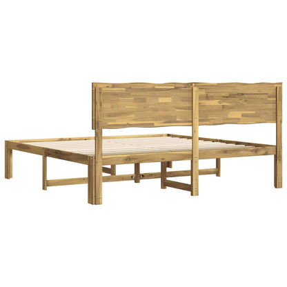 Tweepersoonsbed met hoofdeinde ROSTOCK Wit 180 x 200 cm