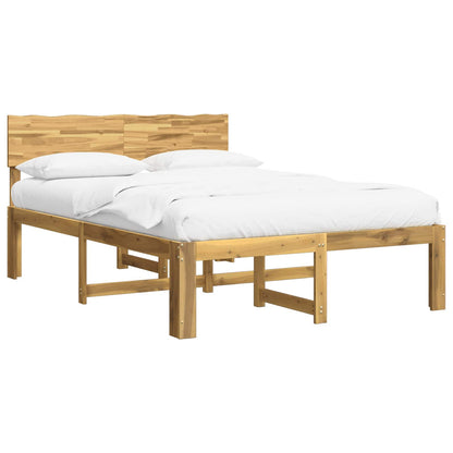 Tweepersoonsbed met hoofdeinde ROSTOCK Wit 150 x 200 cm