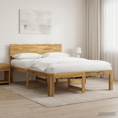 Tweepersoonsbed met hoofdeinde ROSTOCK Wit 160 x 200 cm