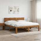 Bed massief acaciahout 200x200 cm naturel ROSTOCK