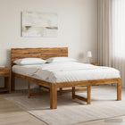 Tweepersoonsbed 150x200 cm massief acaciahout naturel