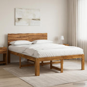 Tweepersoonsbed 150x200 cm massief acaciahout naturel
