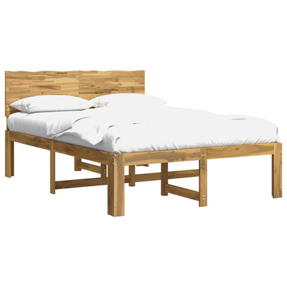 Tweepersoonsbed met hoofdeinde ROSTOCK Wit 160 x 200 cm