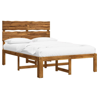 Tweepersoonsbed met hoofdeinde ROSTOCK Naturel 120 x 190 cm