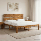 Tweepersoonsbed 200x200 cm massief acaciahout naturel