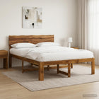 Bed Naturel massief acaciahout 152x203 cm